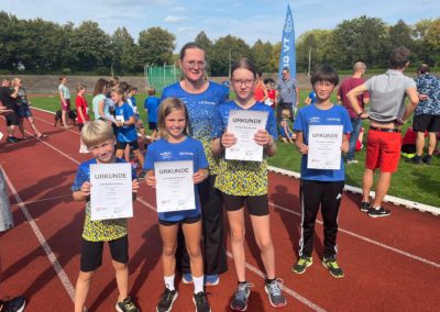 6 Athleten von uns nahmen im September 2025 bei den Kreisbesten in Gladbeck teil.